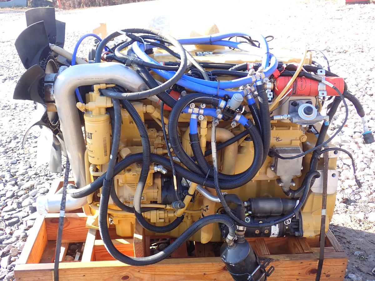 Used 2011 CAT C9 Diesel Truck Engine 450 HP 6 ORIGINAL HOURS!