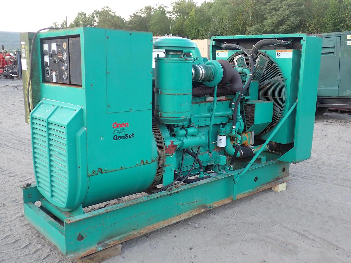 Used 1986 Onan 400.0DFN 400 KW STANDBY Generator