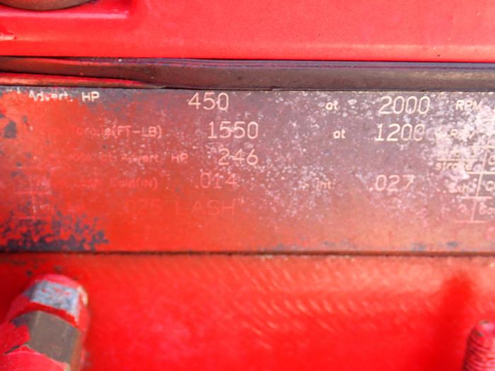 Used 2010 Cummins ISM 450