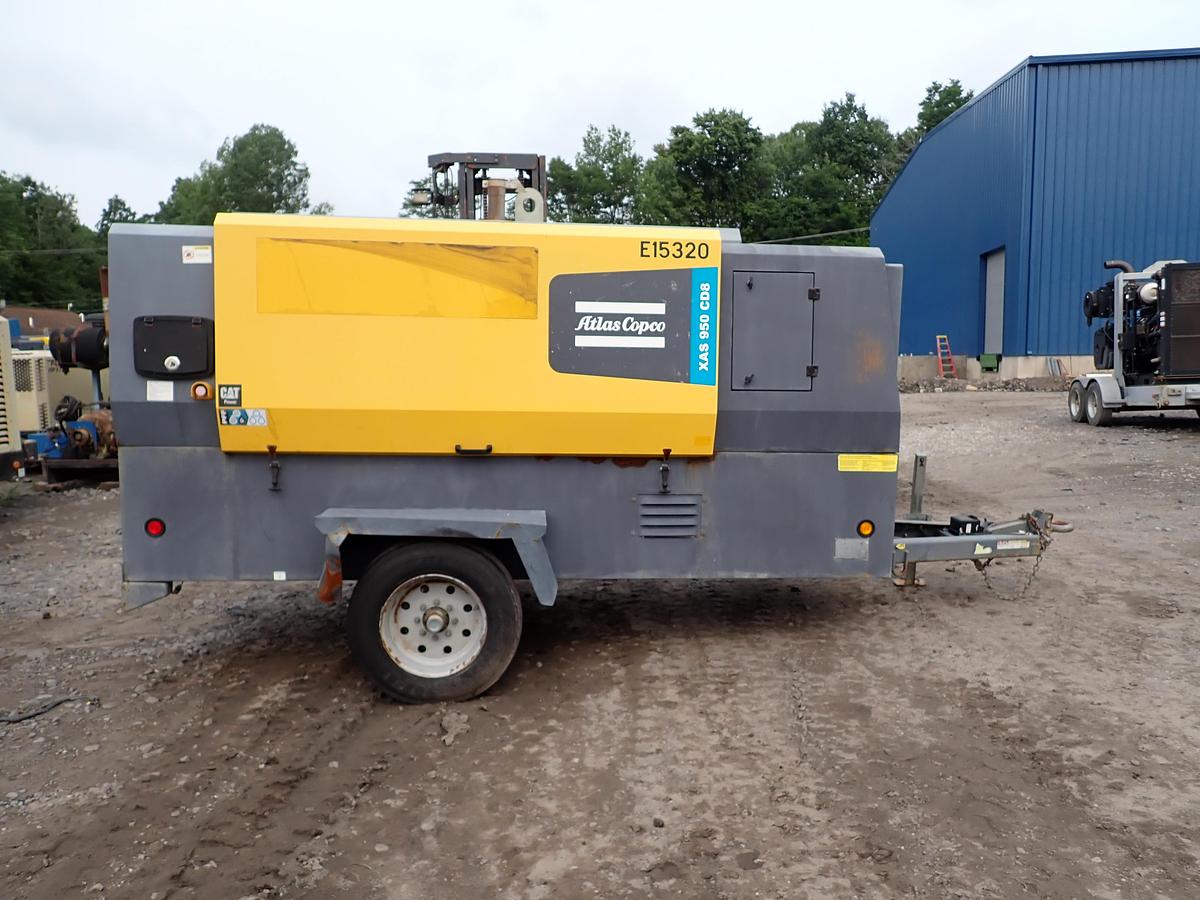 Used 2019 Atlas Copco XAS950 CD8 Air Compressor