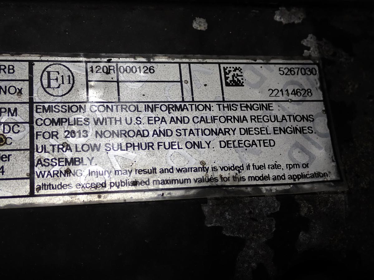 Used 2014 Cummins QSL9 Diesel Engine CPL 3144