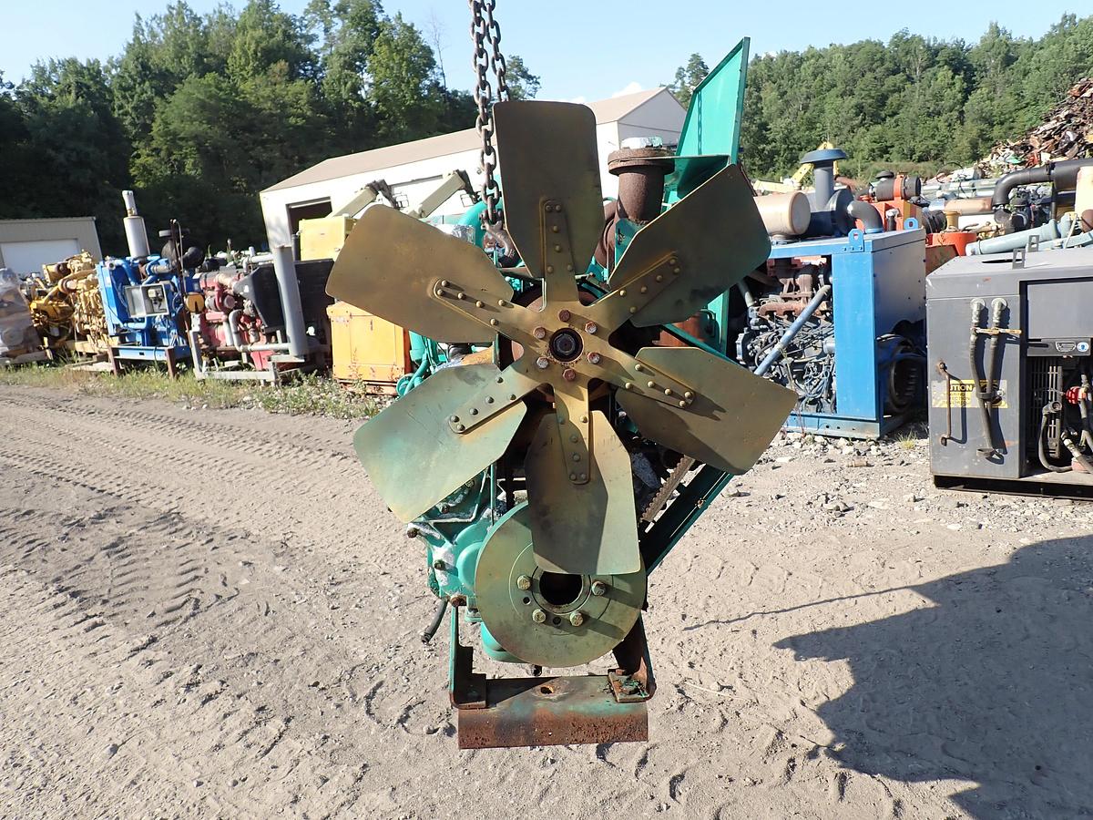 Used Komatsu S6D110-1 Turbo Diesel Engine 1401 HOURS!