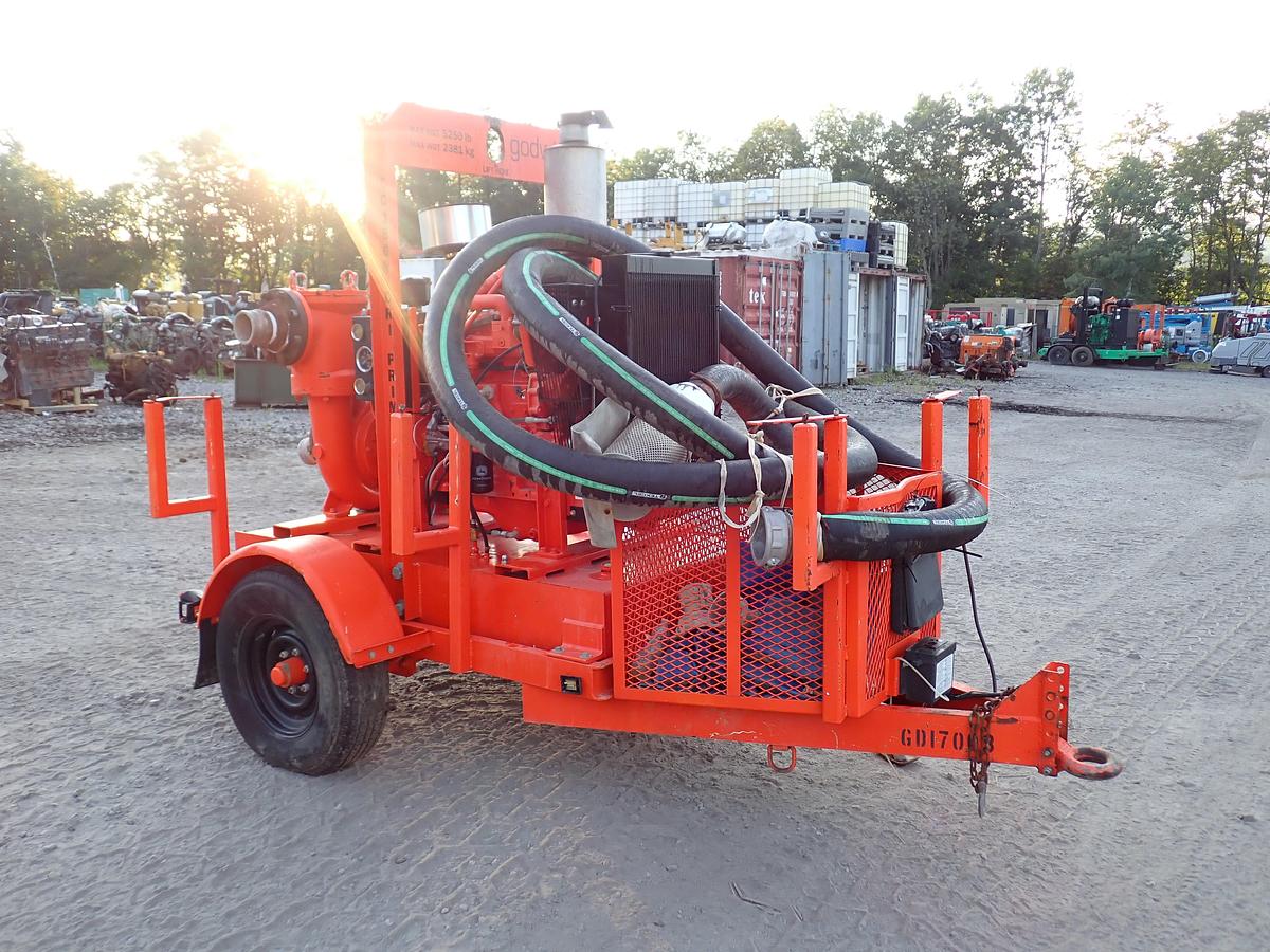 Used 2017 Godwin CD150M 6" Water Pump