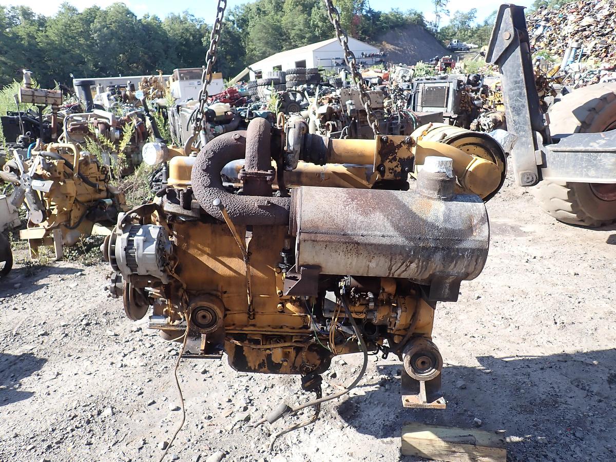 Used Komatsu S6D105-1 Diesel Engine SUPER CLEAN!