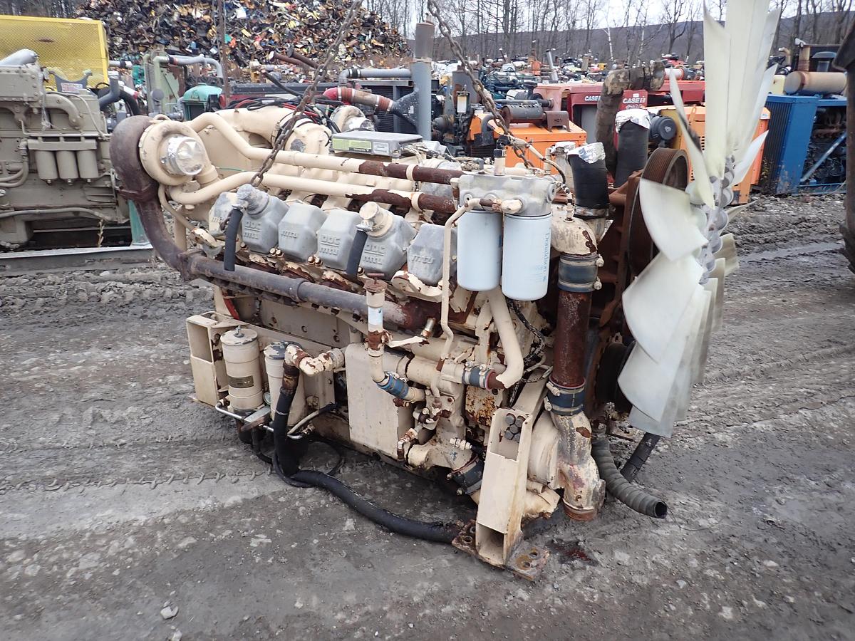 Used 2009 MTU 12V2000 Diesel Engine LOW HOURS
