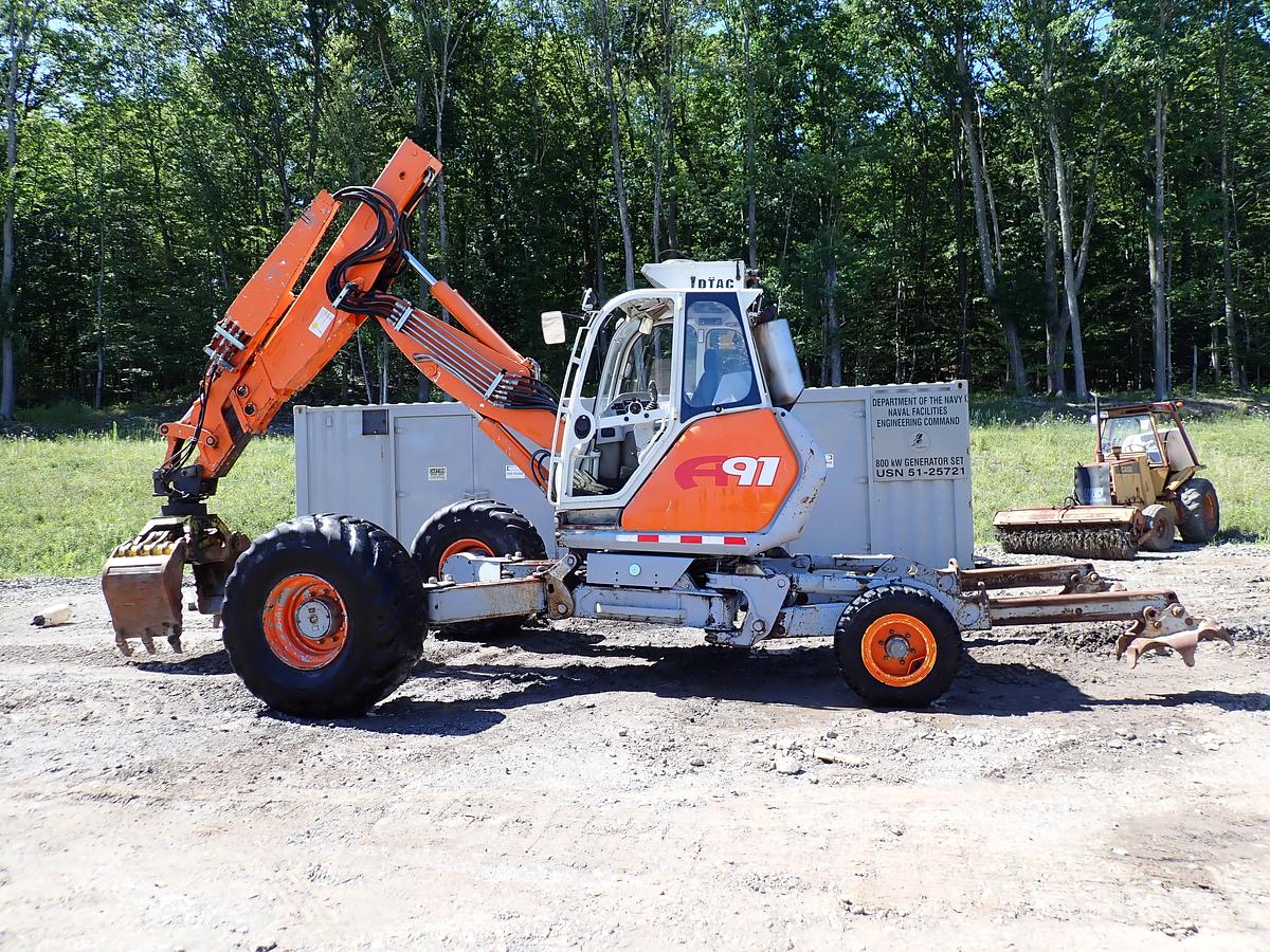 Used 2018 Menzi Muck A91