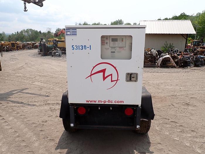 Used 2012 Magnum MMG45FHK 45 KvA Generator Genset Towable KUBOTA DIESEL! LOW HOURS!
