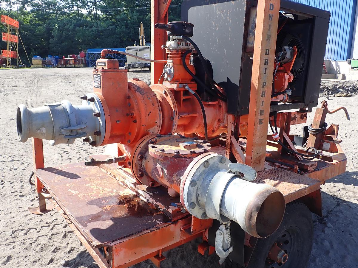 Used 1998 Godwin CD225M 8" Water Pump