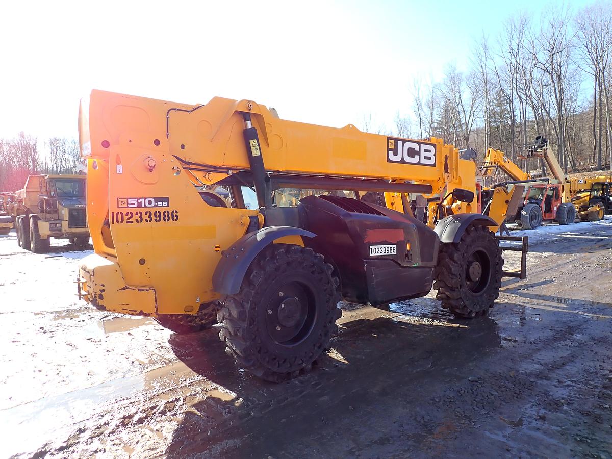 Used 2018 JCB 510-56 10K Telehandler
