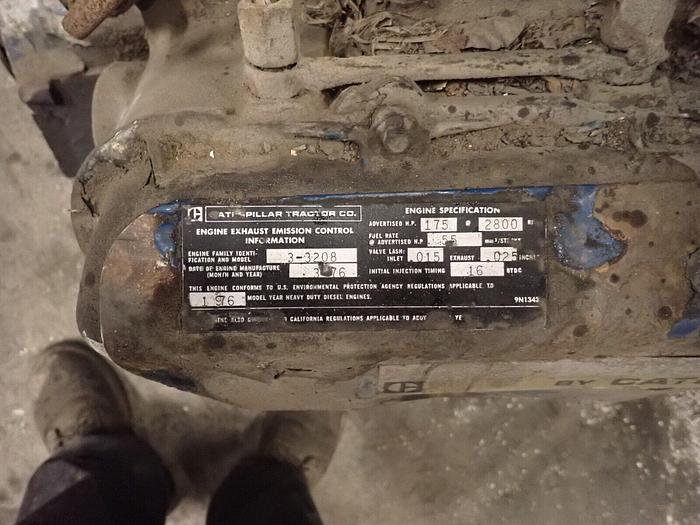 Used Caterpillar 3208 Diesel Engine RUNS STRONG! VIDEO! Ford Truck 175 HP CAT