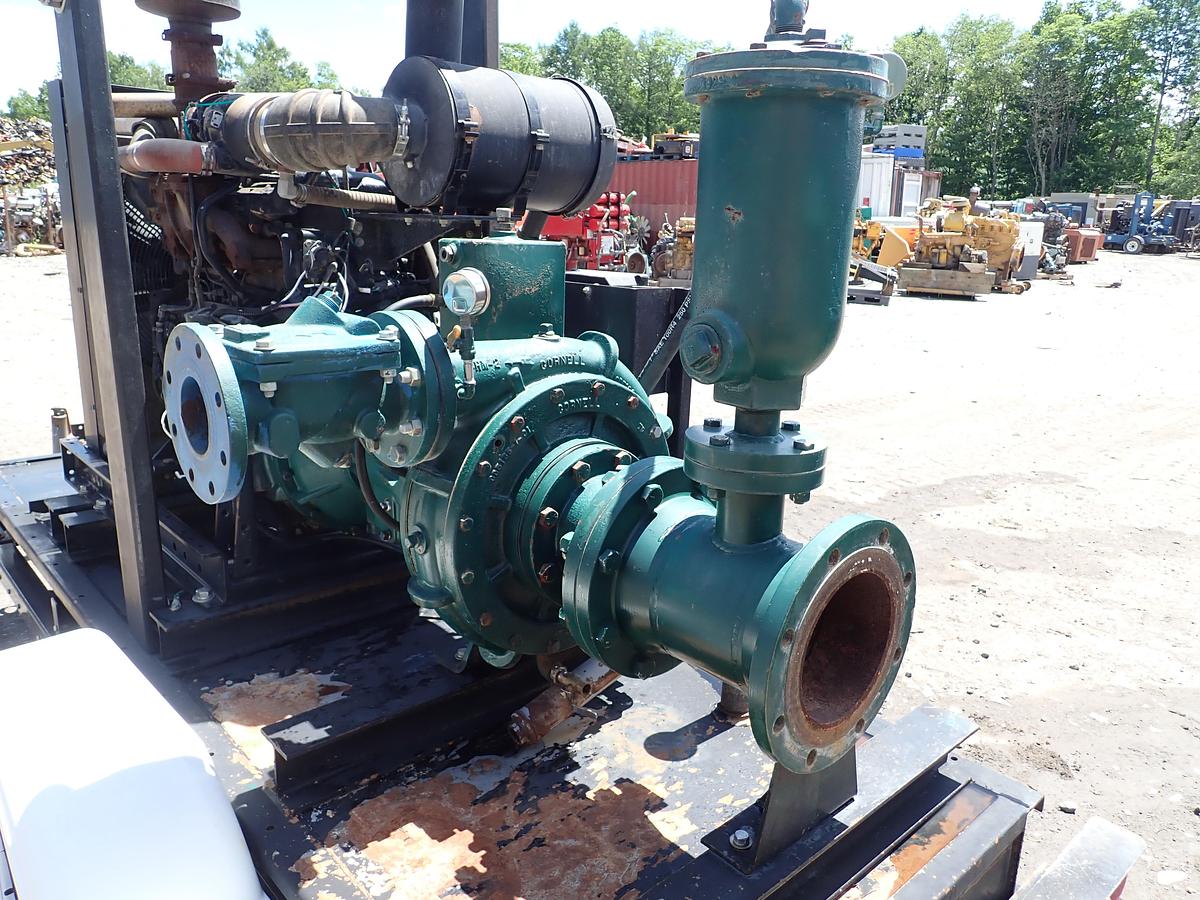 Used 2012 Cornell 4HC-EM18DB 8x4 High Pressure Water Pump