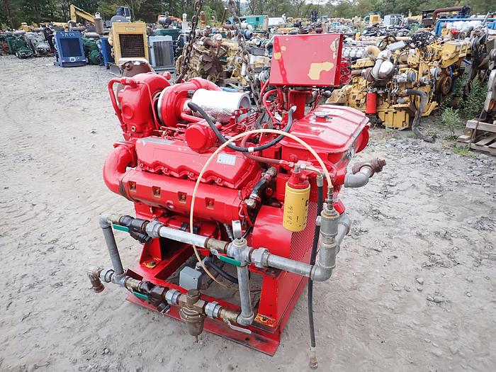 Used 1996 CAT 3208 Marine Diesel Engine 4W-0860 LOW TIME!