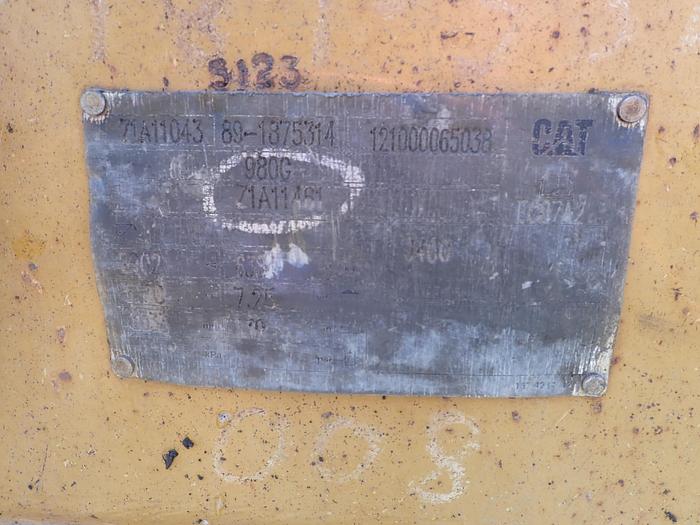 Used 2010 CAT 980H
