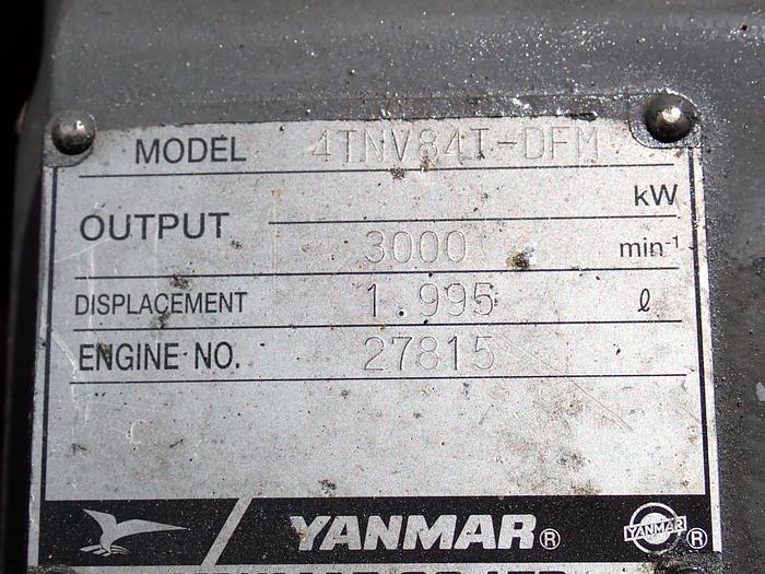 Yanmar 4TNV84T UNUSED Turbo Diesel Engine