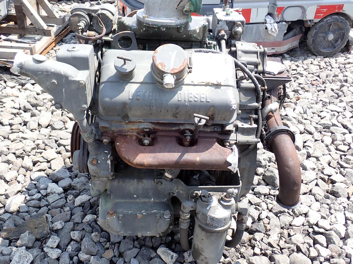 Used Detroit Diesel 6V53T Turbo Engine 5063-5395
