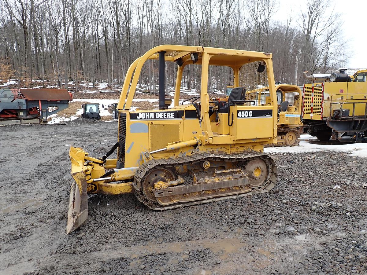 Used 1998 John Deere 450G Series IV Crawler Dozer 2172 ORIGINAL HOURS!