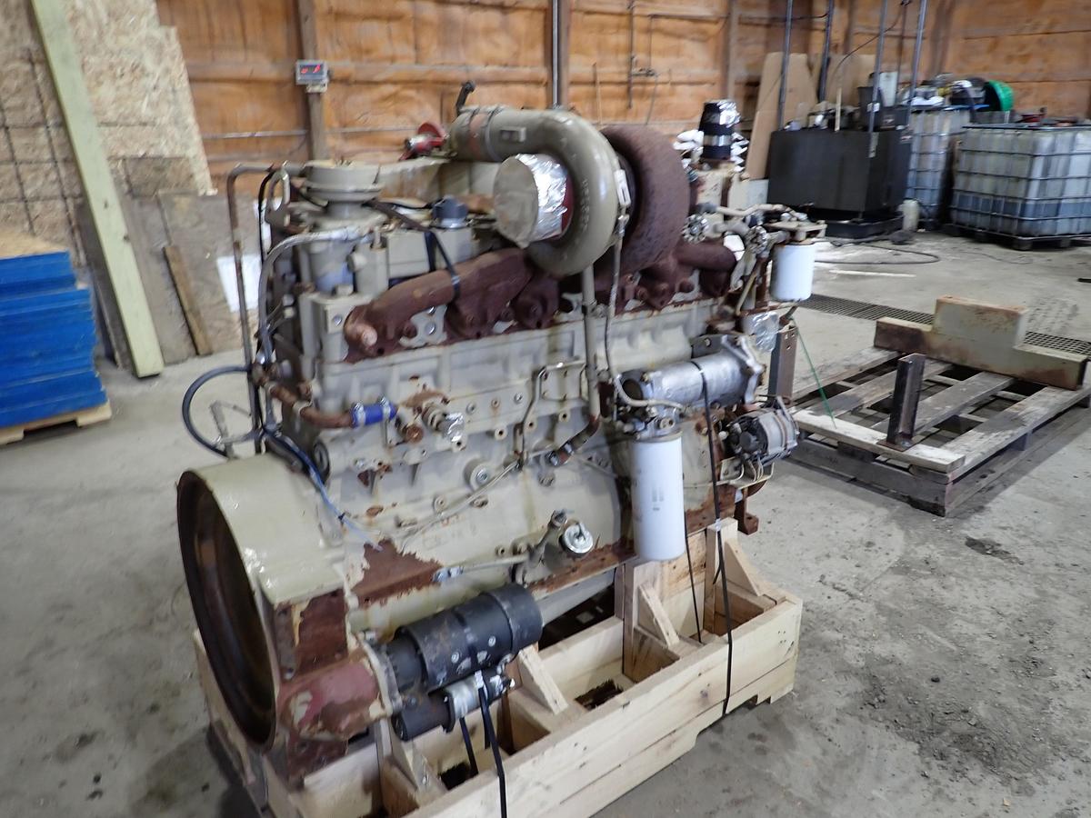 Used 1990 Cummins NTA855 G2 Diesel Engine 465 HP