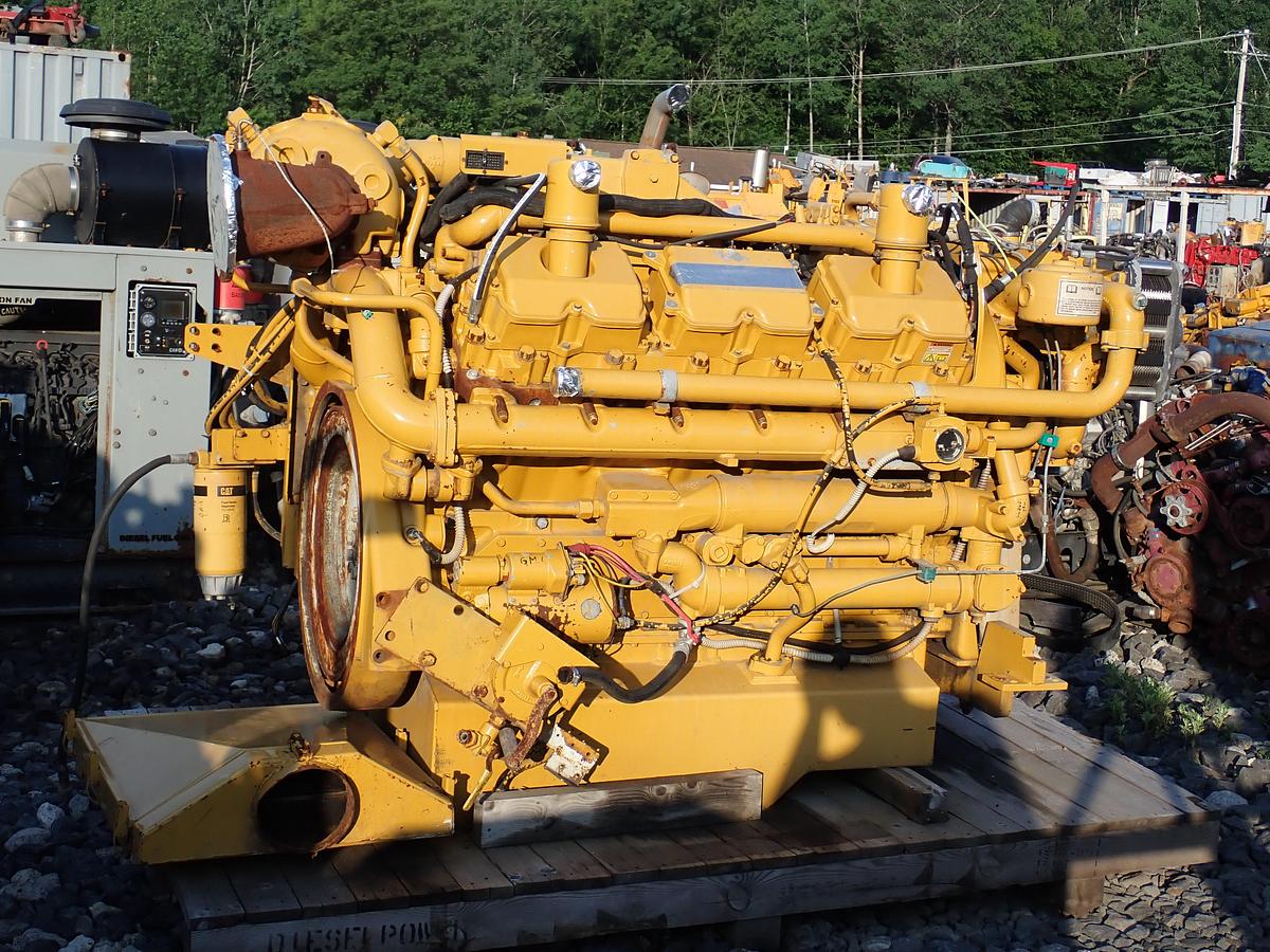 Used 2003 CAT 3412E MARINE Diesel Engine AR 177-1650
