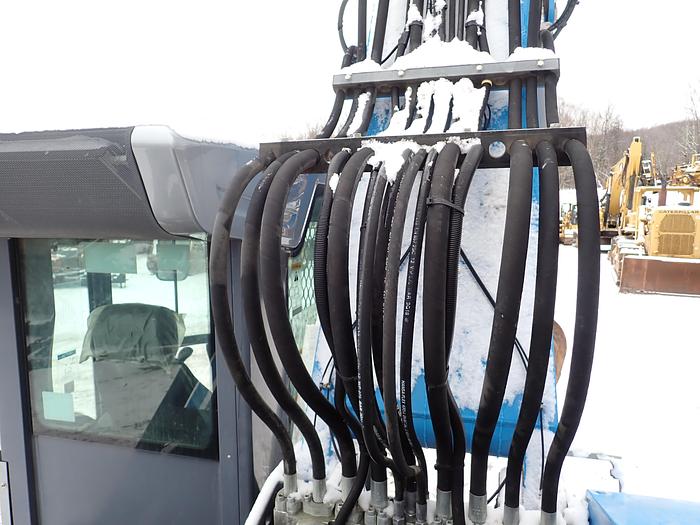 Used 2019 Fuchs MHL340 Material Handler w/ Anvil Rotating Grapple