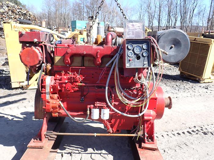 Used 1987 Cummins NT855-F4 Diesel Fire Pump Engine