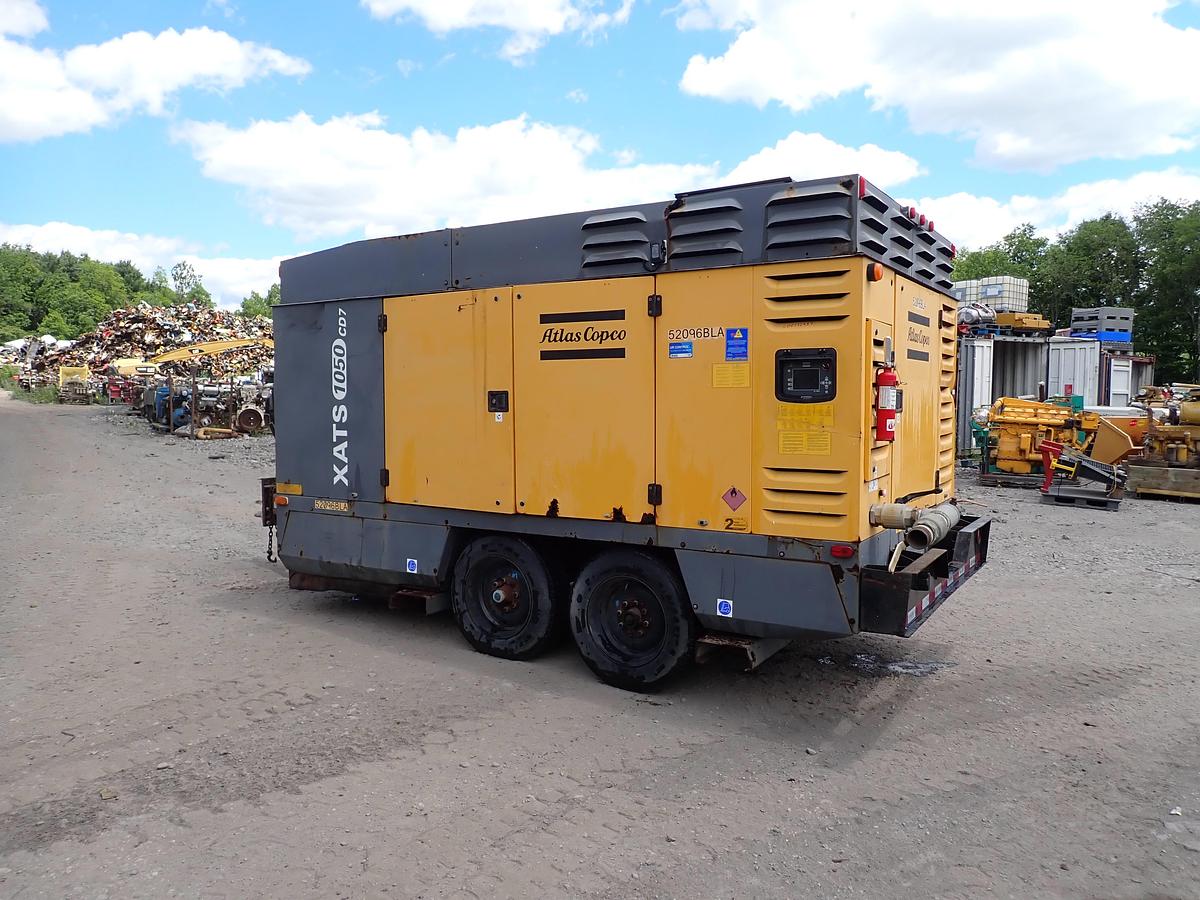 Used 2013 Atlas Copco XATS1050 CD7 1050 CFM Air Compressor
