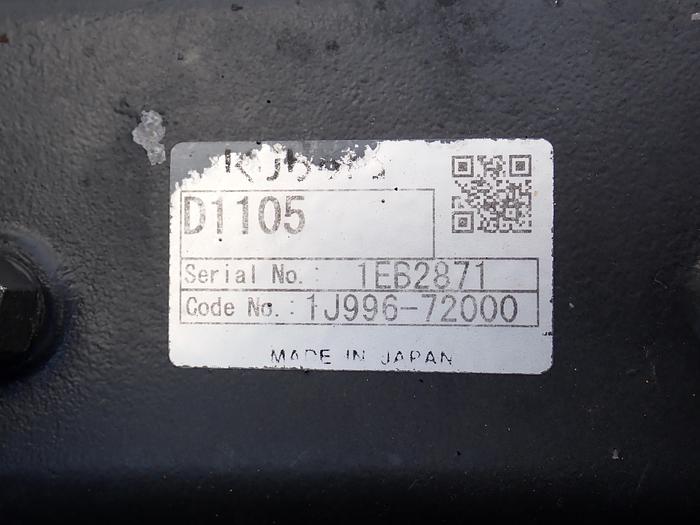 Used 2014 Kubota D1105-EF02 Diesel Engine
