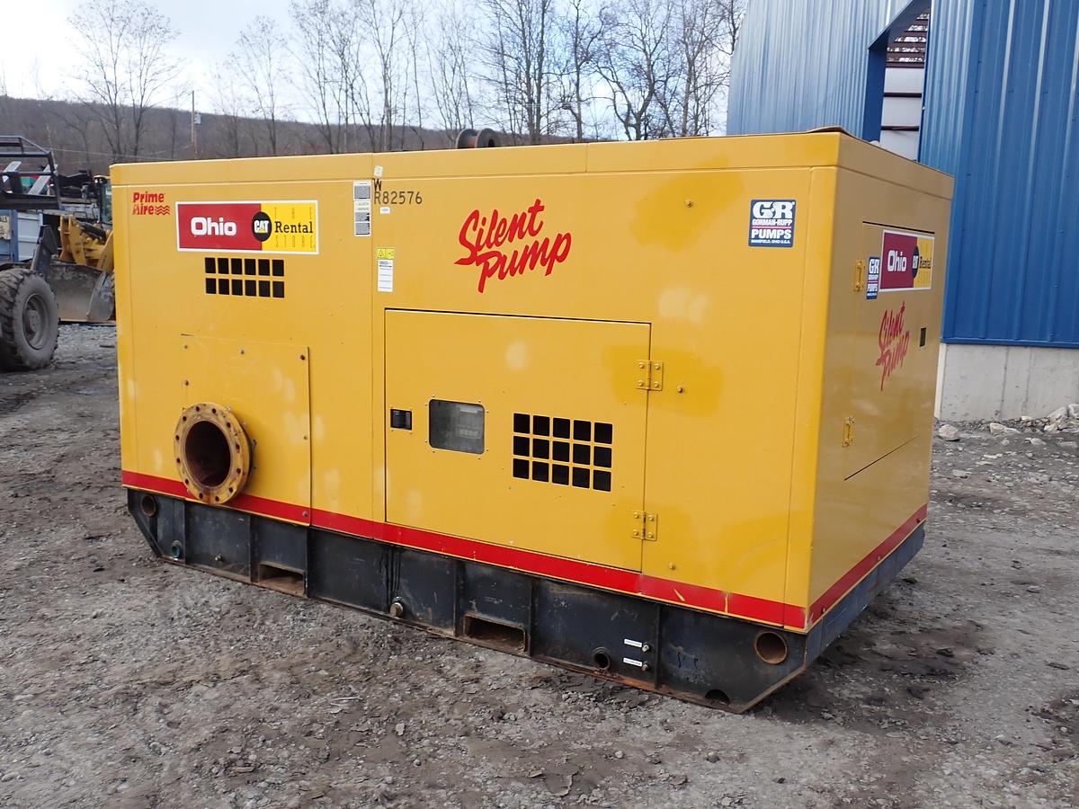 Used 2016 Gorman Rupp 612M60 12" Enclosed Water Pump