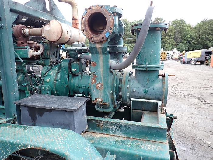 Used Pioneer PP108S17L71 10x8 Towable Water Pump DEERE DIESEL