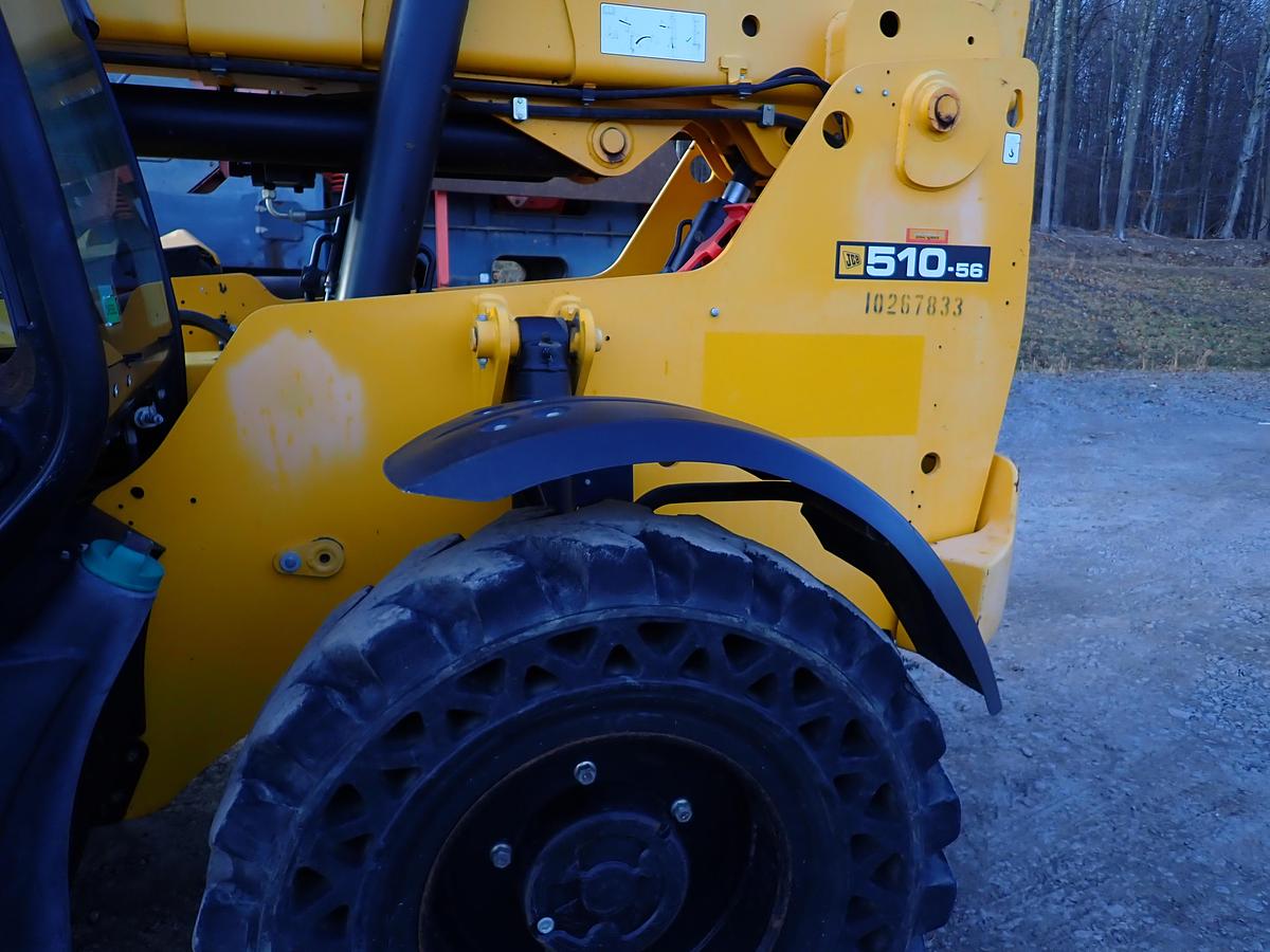 Used 2019 JCB 510-56 10K Telehandler 3200 HOURS