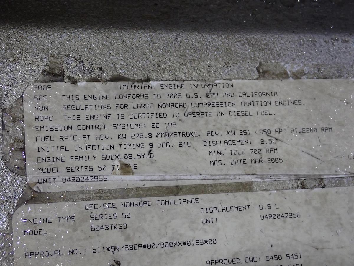 Used Detroit Diesel Series 50 8.5 Liter