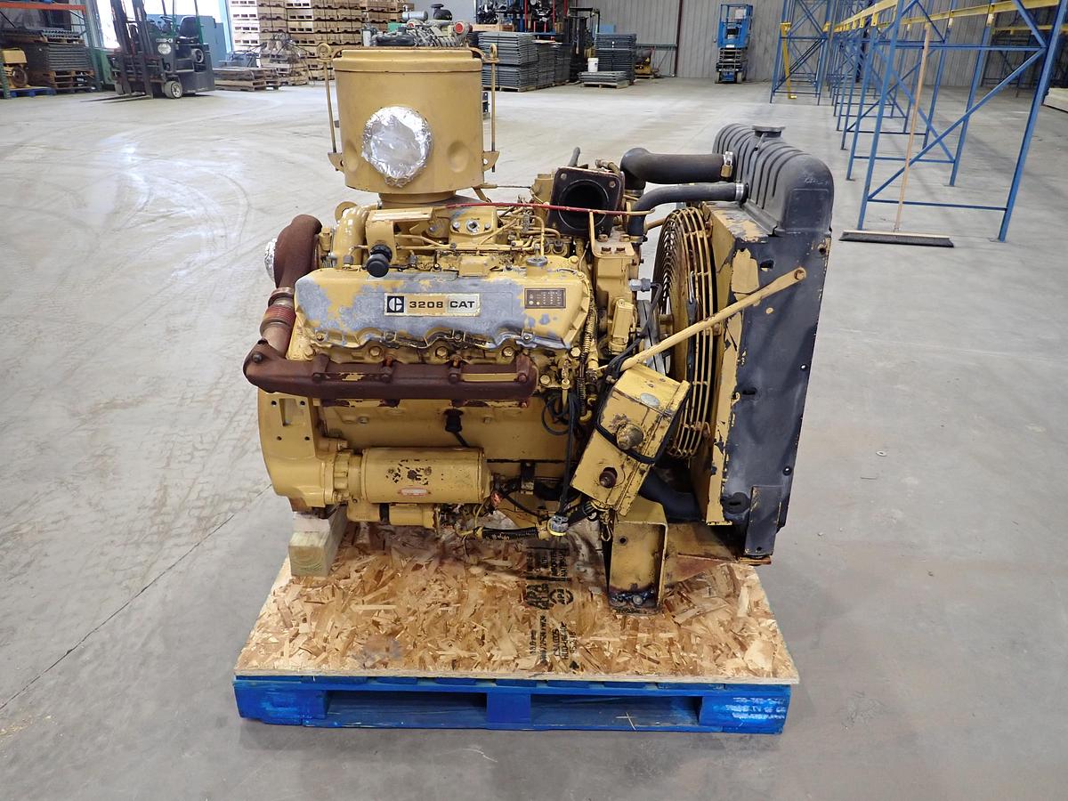 Used 1985 CAT 3208T Turbo Diesel Engine POWER UNIT