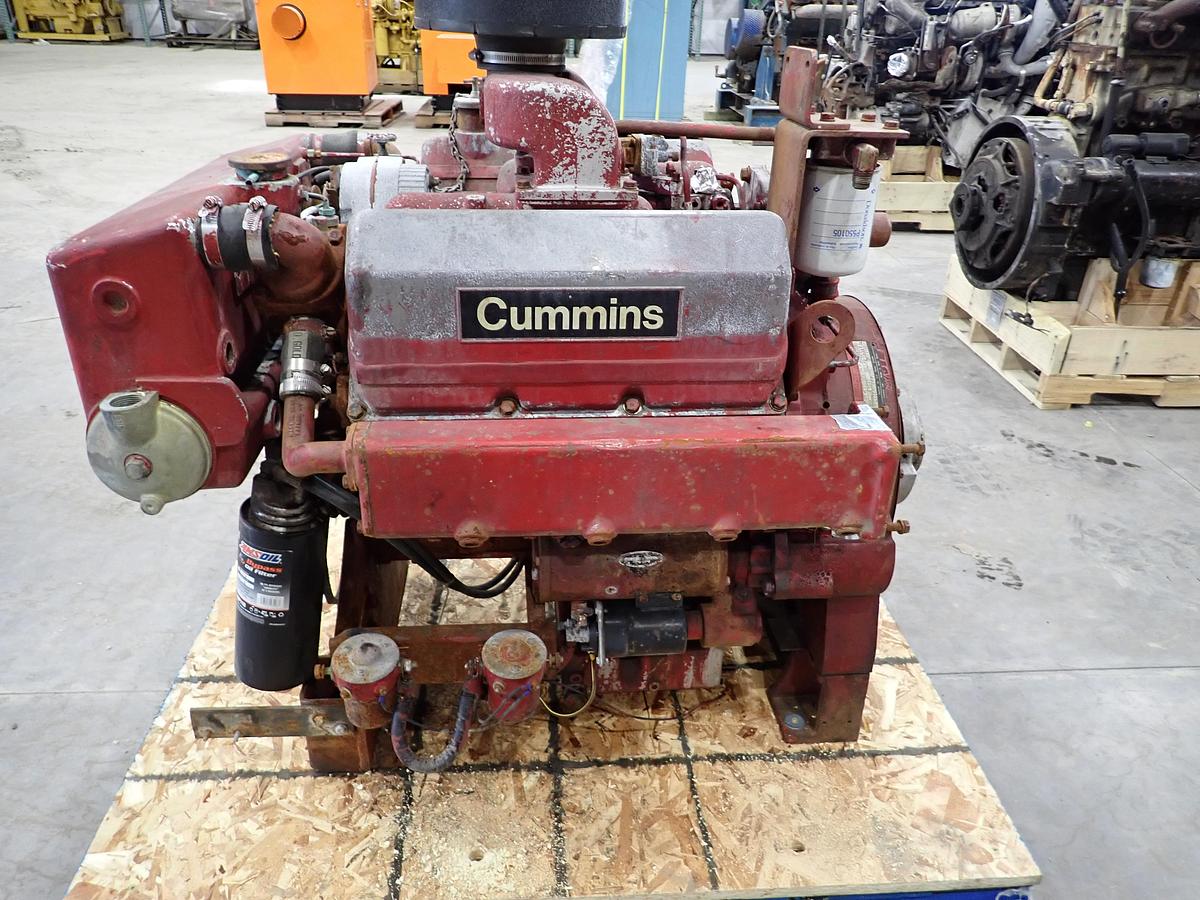 Used 1972 Cummins V378 V6 Diesel Engine