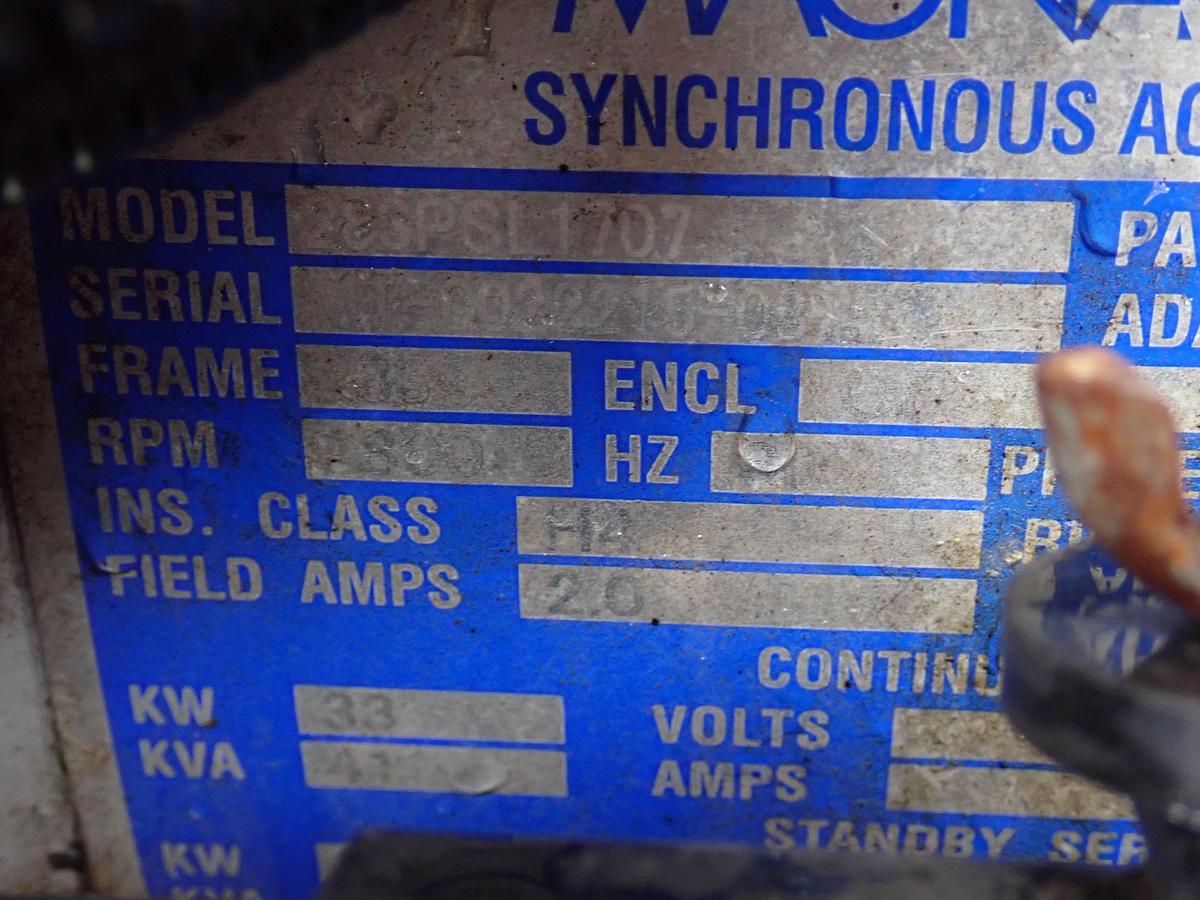 Used 2015 Godwin GHP20KW 20 KW Portable Generator Set