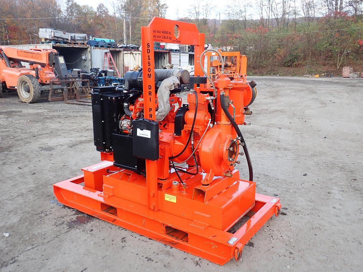 Used 2023 Godwin SD150M 6" Water Pump 270 HOURS!