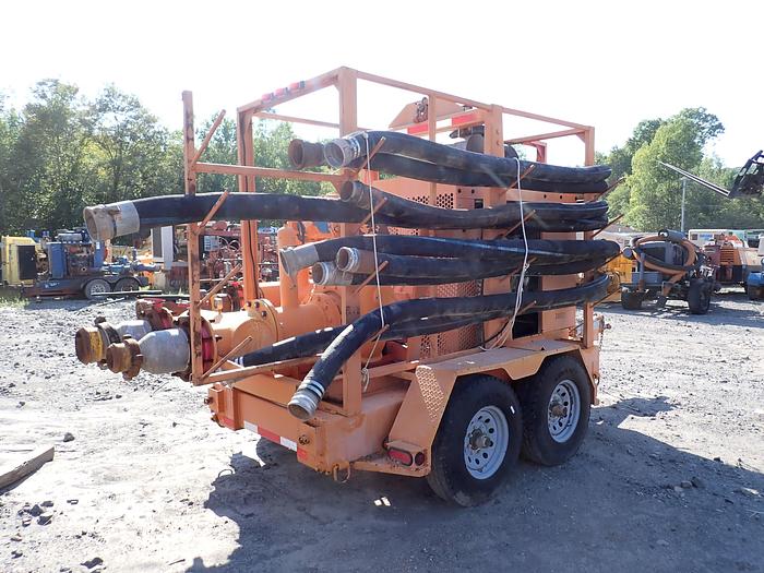 Used 2012 Pioneer SC108S17 10X8 Towable Water Pump