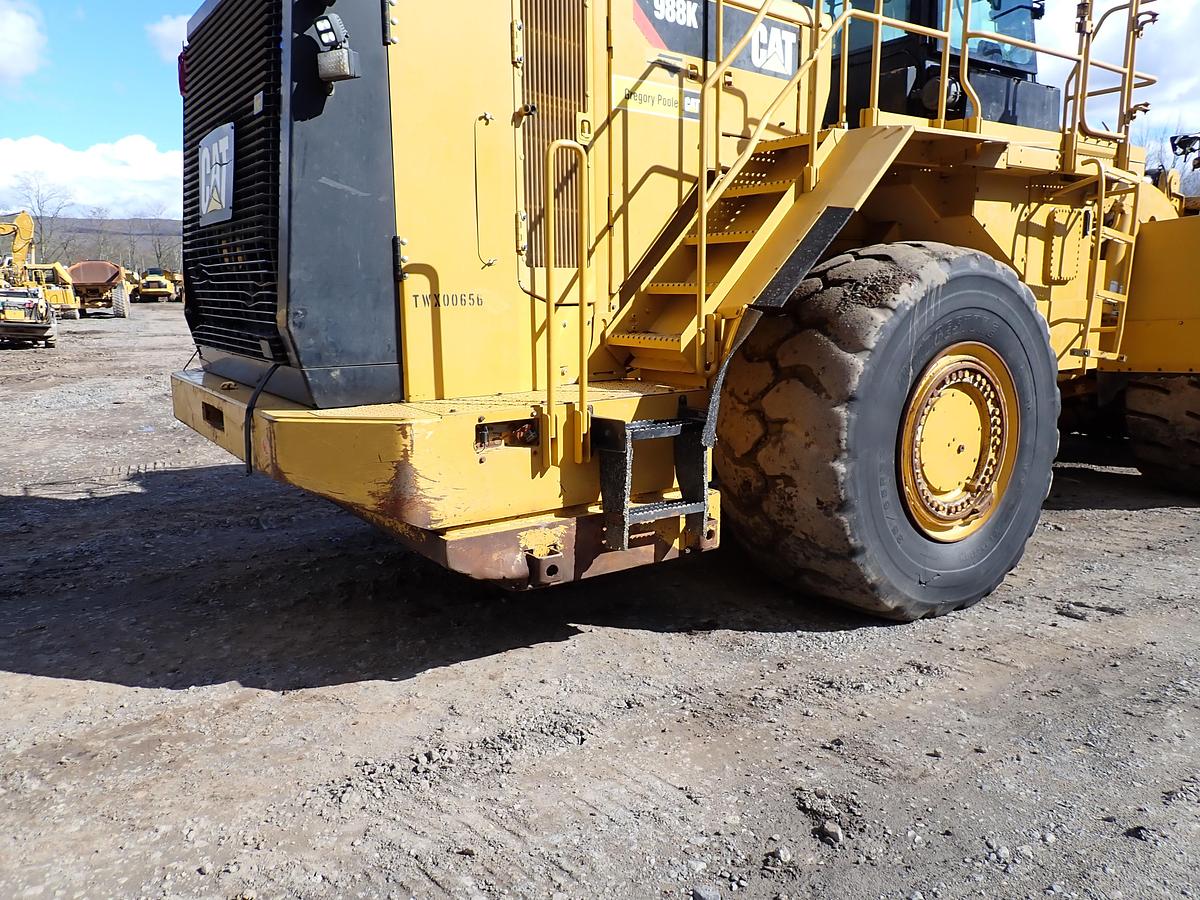 Used 2015 CAT 988K Wheel Loader w/ LOG GRAPPLE