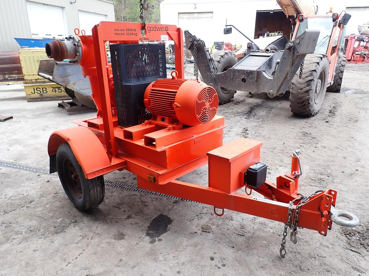 Used 2017 Godwin CD150M 6" ELECTRIC Water Pump