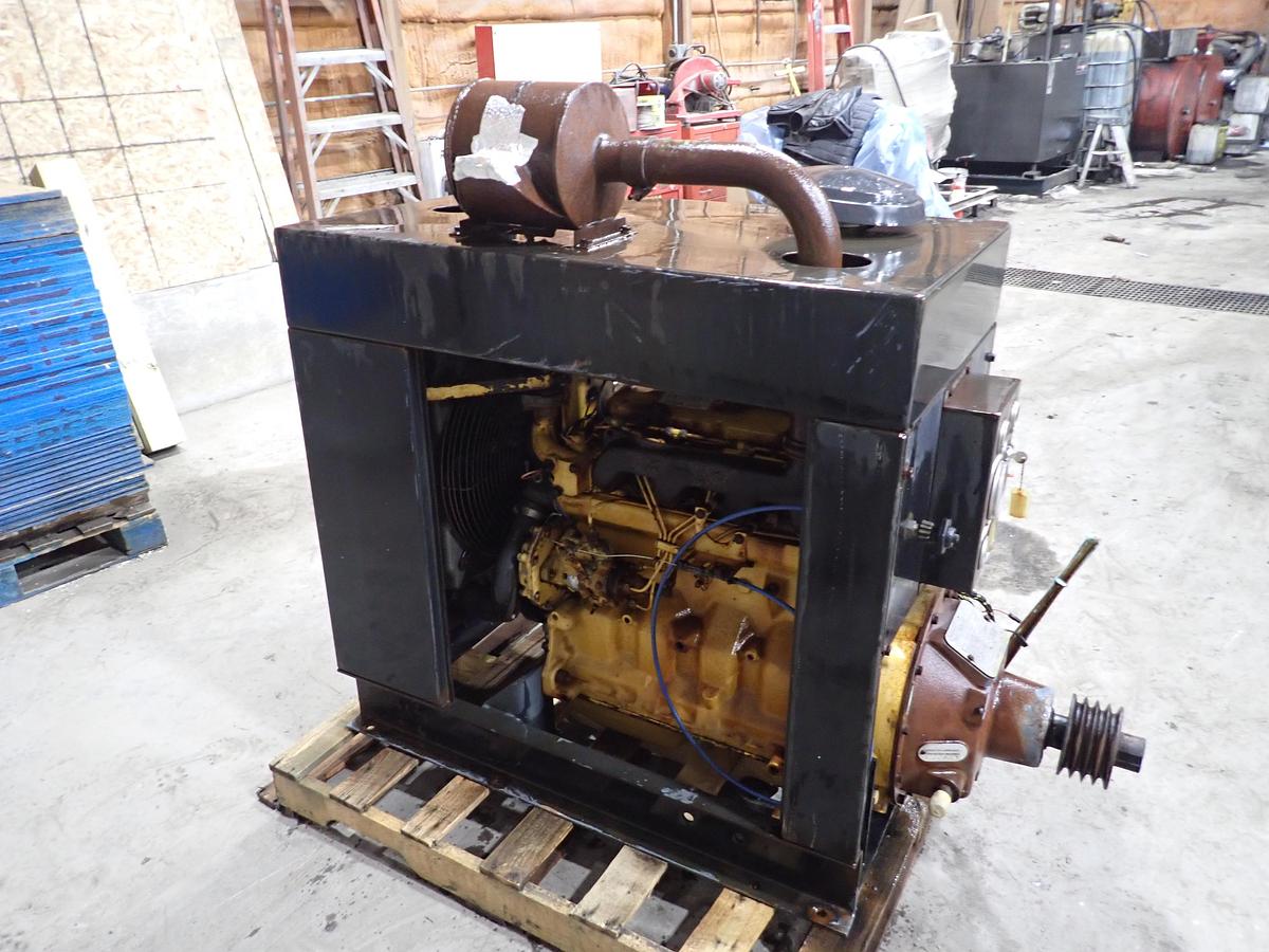 Used John Deere 4039DF001 Diesel Engine POWER UNIT PTO CLUTCH