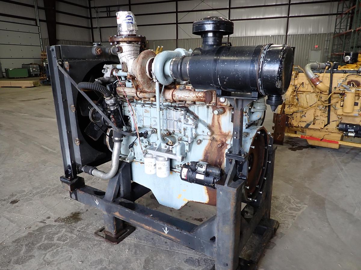 Refurbished 1983 Mitsubishi S6B-TA Diesel Engine POWER UNIT! FRESH REBUILD!