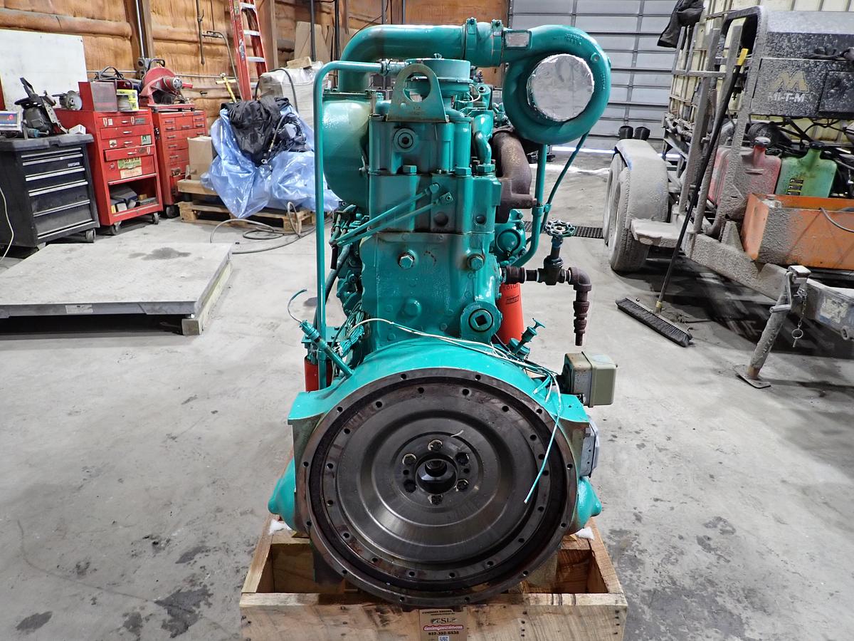 Used 1990 Cummins NT855-G4 Turbo Diesel Engine CPL 849 87 HOURS!