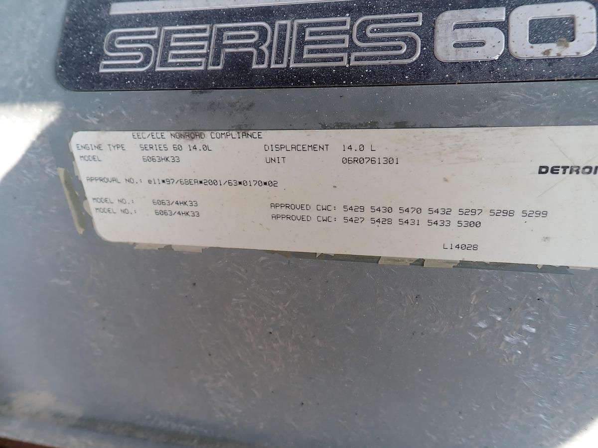 Used 2004 Detroit Diesel 14 Liter 665 HP Industrial Engine POWER UNIT!