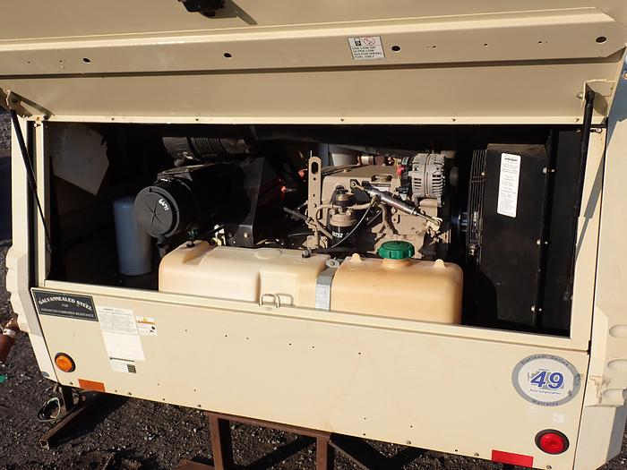 Used 2013 Doosan P185WJD-FX-T4I Air Compressor Deere Diesel