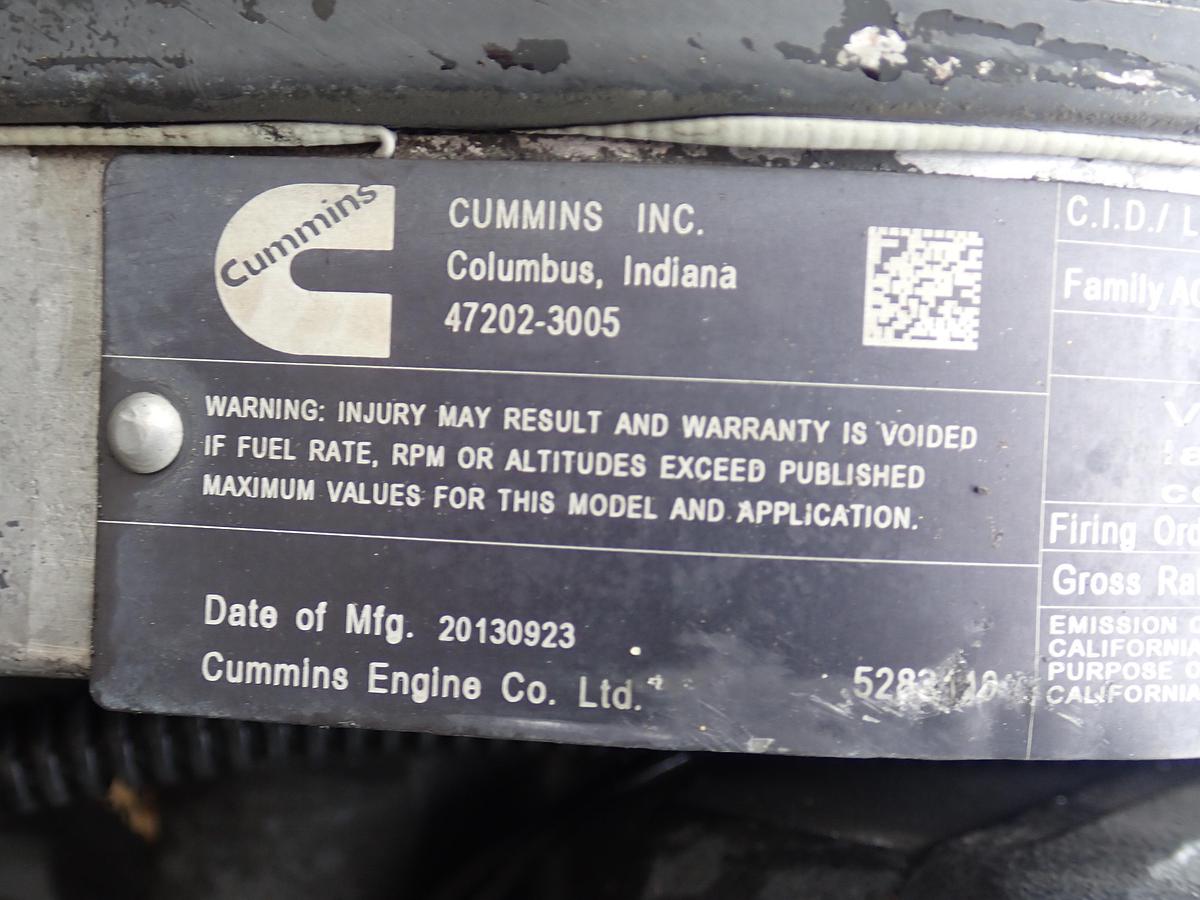Used 2013 Cummins QSC 8.3