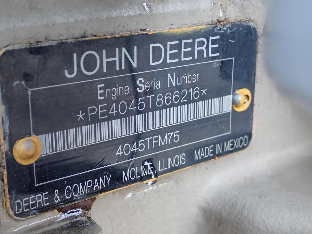 Used 2012 John Deere 4045TFM75 65 KW Marine Generator