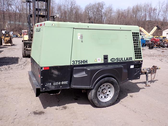 Used 2018 Sullair 375HHAFDPQJD3 Air Compressor 200 PSI Aftercooled!