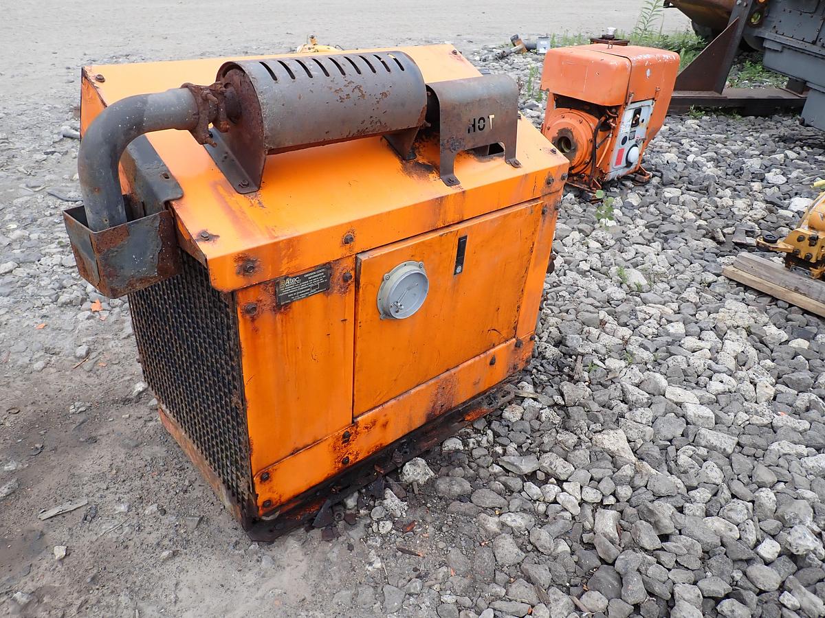 Used Kubota V3600-T-ET02 Turbo Diesel Engine POWER UNIT w/ PTO Clutch