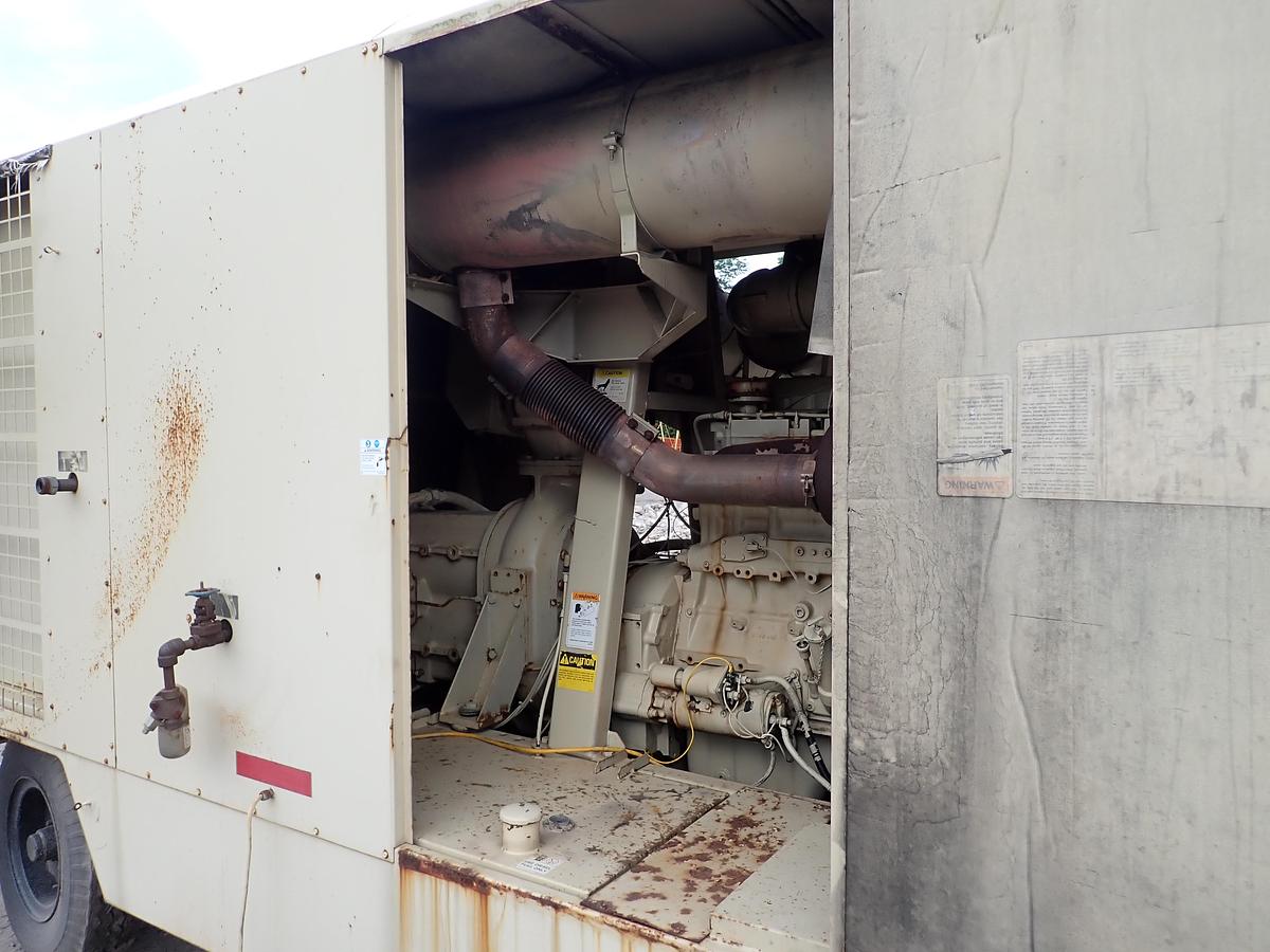 Used Ingersoll Rand XP1400WCU 1400 CFM Air Compressor 1176 HOURS!
