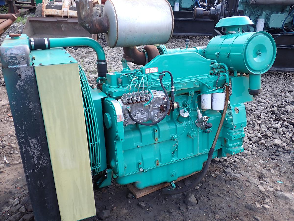 Used 1988 Cummins 6CT 8.3 Diesel Engine 651 HOURS!