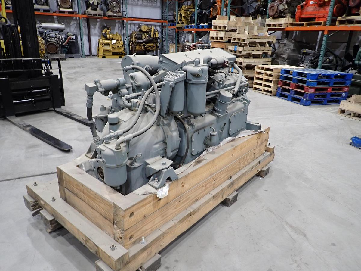 Detroit Diesel 6-71 Marine Engine GOV'T SURPLUS REBUILD W/ MARINE GEAR