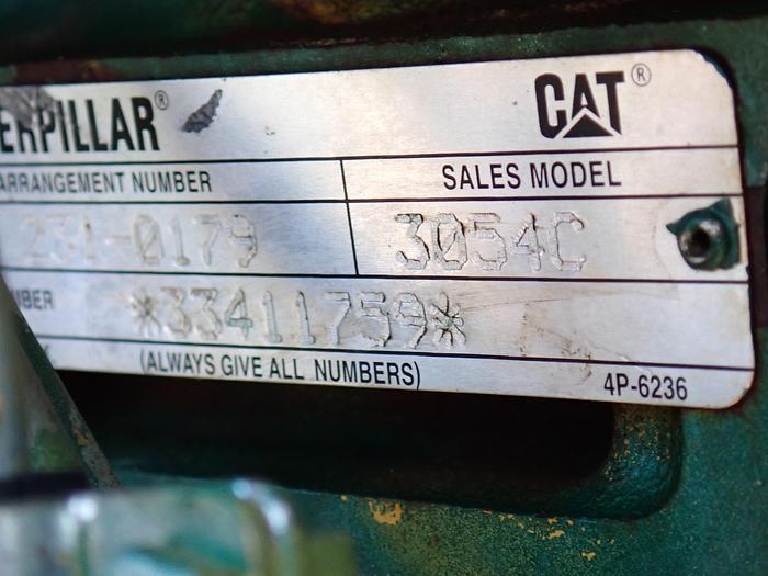 Used CAT 3054C/T Diesel Power Unit 231-0179 MECHANICAL! 127 HP